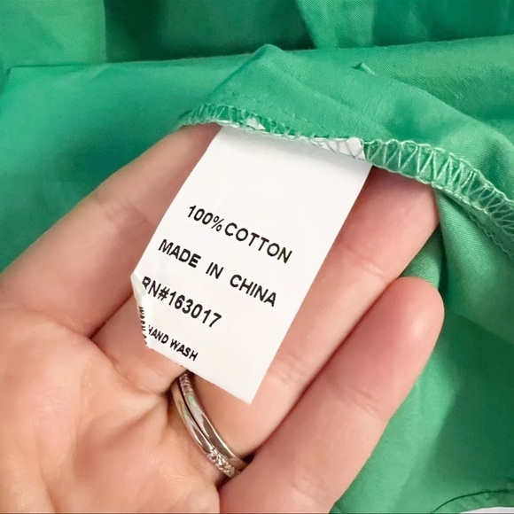 Princess Polly Green Button Front Shirt Dress Size 6 NEW Emersyn Collared - Picture 10 of 12